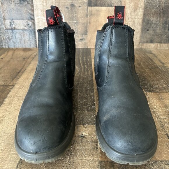 Redback Soft Toe Black Slip On Work Boots Mens US 11 - Picture 3 of 12